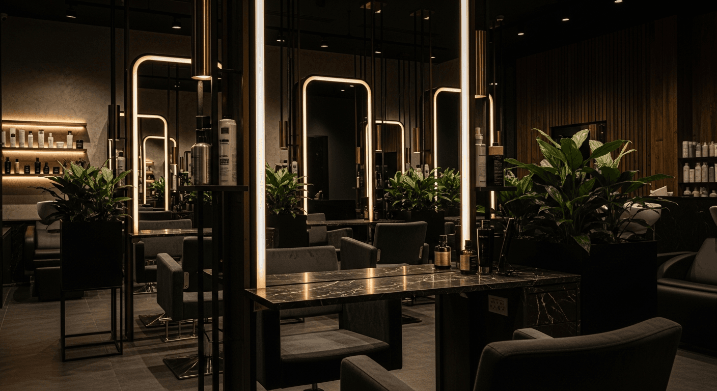 Salons, Barbershops & Spas